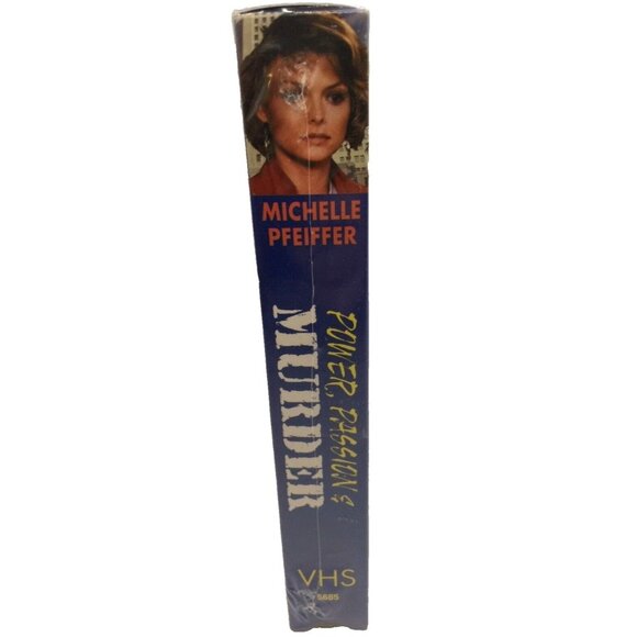 Power Passion & Murder VHS Michelle Pfeiffer Paul Bogart Sealed Video 1995 - Picture 2 of 12